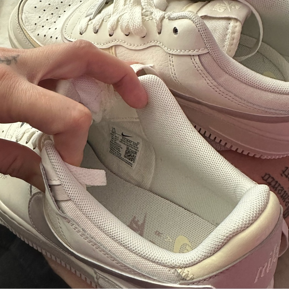 Nike Air Force 1 AF1 white with pastels - Picture 4 of 4